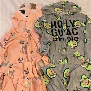 2 for 1 Justice pjs! Size 8
